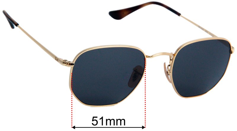 レイ Ray-Ban Jim RB3694 53mm Replacement Lenses by Revant Optics